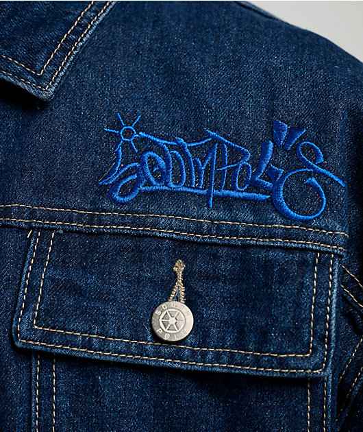 Southpole 125 Navy Denim Jacket | Zumiez