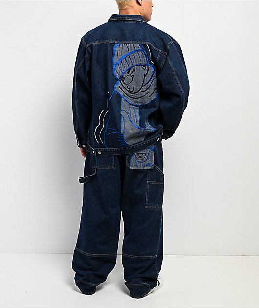 Southpole 125 Navy Denim Jacket | Zumiez