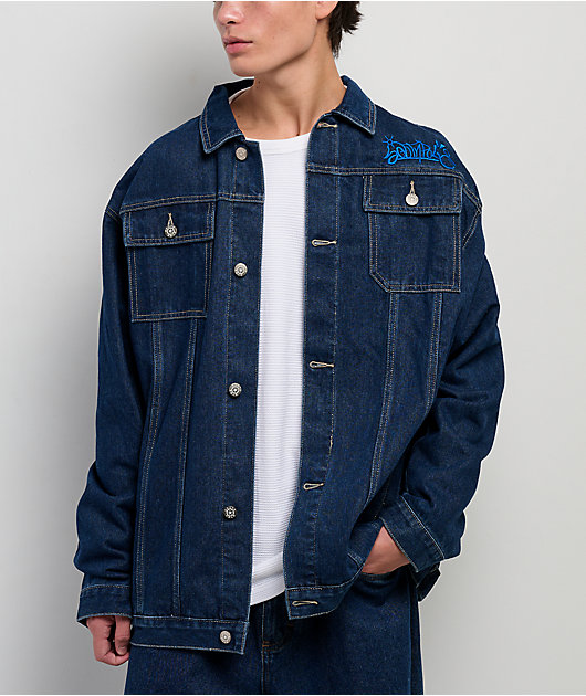 Southpole 125 Navy Denim Jacket | Zumiez