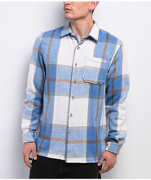 Saint Morris Plaid Flannel Shirt