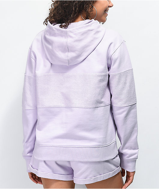 Spalding Heritage Blocked Lavender Hoodie