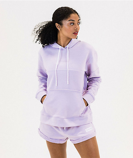 Spalding Heritage Blocked Lavender Hoodie