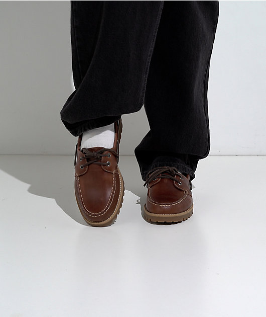 Sperry Authentic Original™ 2-Eye Lug Rich Mahogony Brown Boat Shoes video