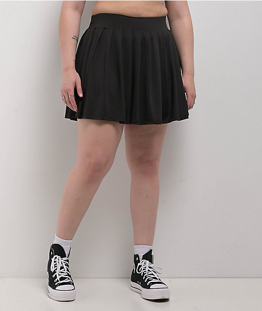 Spicychix Black Tennis Skirt