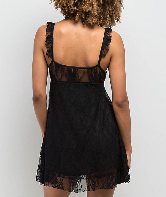 Spicychix Posie Black Lace Dress | Zumiez