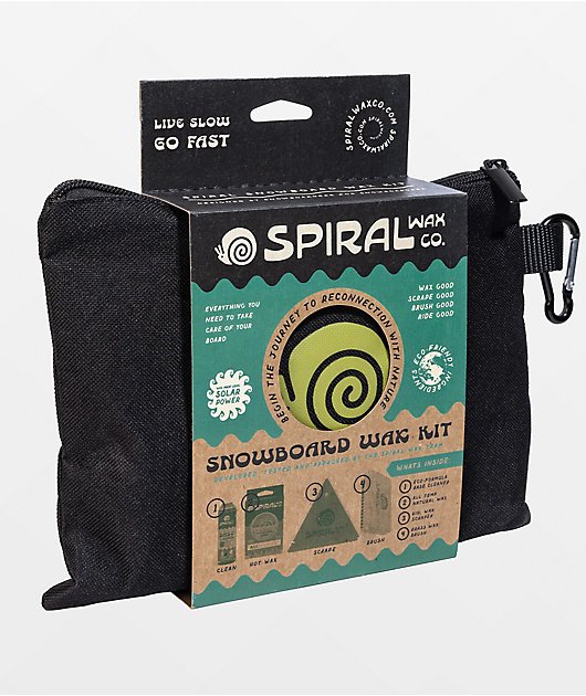 Spiral Fundamental Snowboard Wax Kit