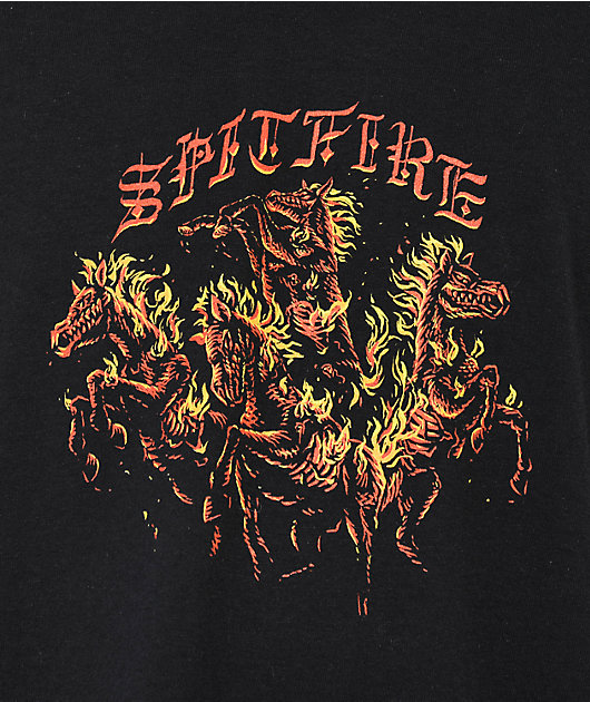 Spitfire Apocalypse Black T-Shirt