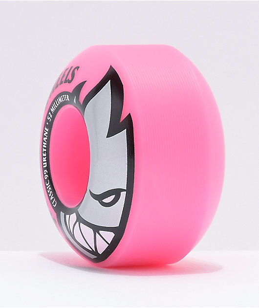 Spitfire Bighead 52mm 99a Pink Skateboard Wheels