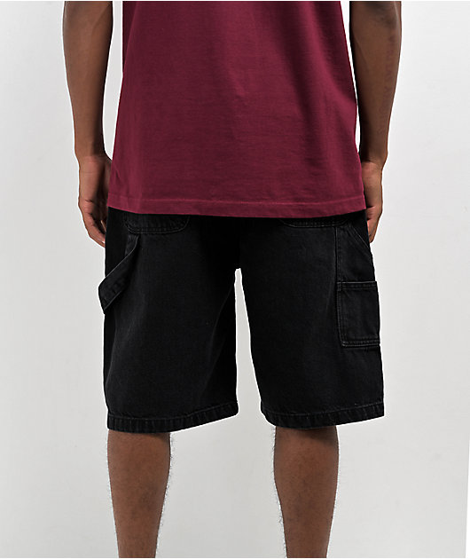 Spitfire Bighead Black Denim Shorts | Zumiez