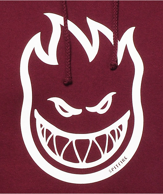 maroon spitfire hoodie