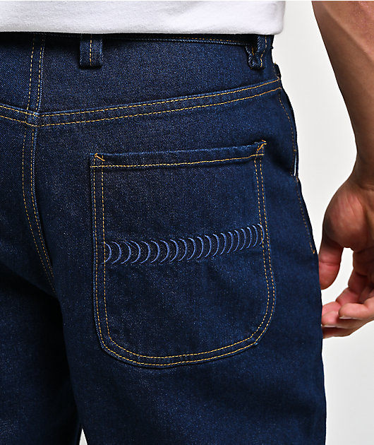 Spitfire Bighead Dark Blue Wash Loose Fit Jeans