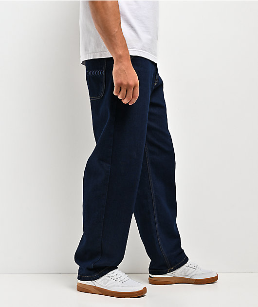 Spitfire Bighead Dark Blue Wash Loose Fit Jeans