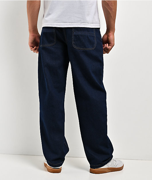 Spitfire Bighead Dark Blue Wash Loose Fit Jeans