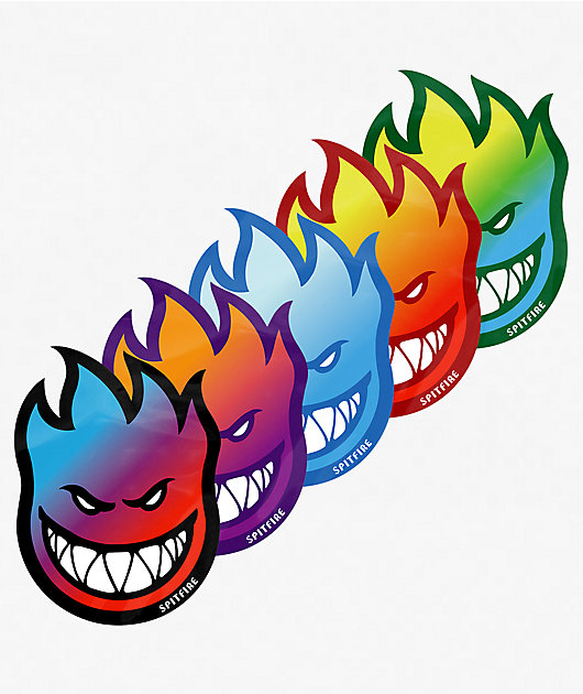 Spitfire Bighead Fade Assorted Sticker