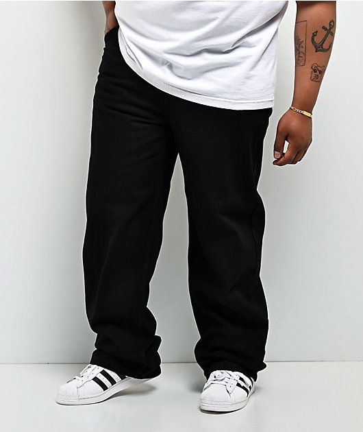 Spitfire Bighead Fill Black Loose Fit Jeans