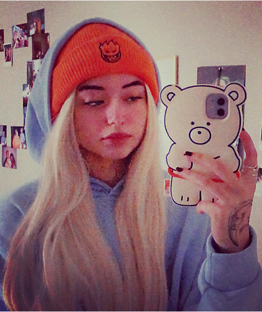 big bear orange toque