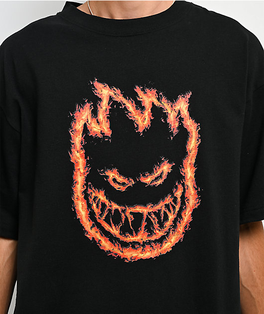 Spitfire Charred Remains Black T-Shirt