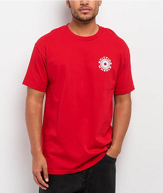 Spitfire Classic '87 Swirl Red T-Shirt