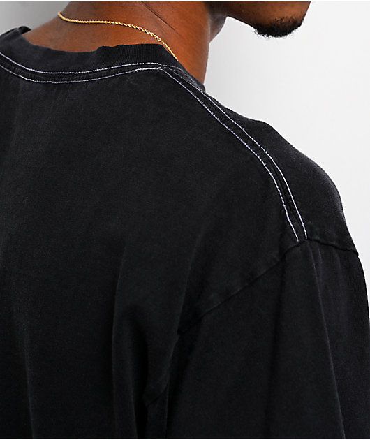 Spitfire Classic Swirl Black Wash T-Shirt