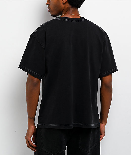 Spitfire Classic Swirl Black Wash T-Shirt