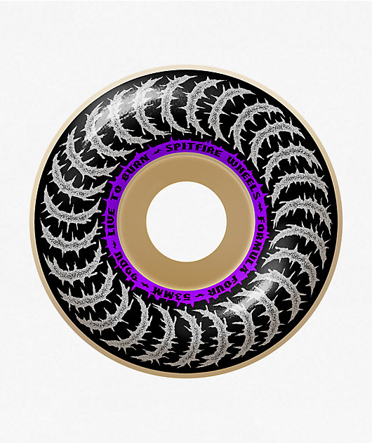 Spitfire Deathmask II Formula Four Classic 53mm 99a White Skateboard Wheels