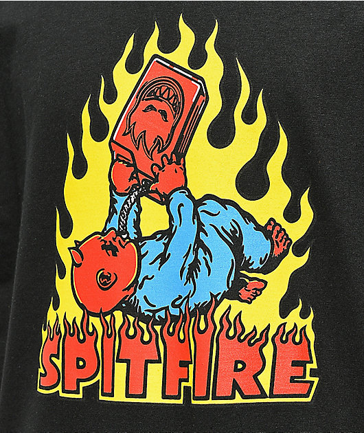 Spitfire Demon Seed Black T-Shirt