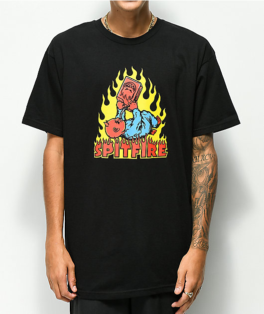 Spitfire Demon Seed Black T-Shirt