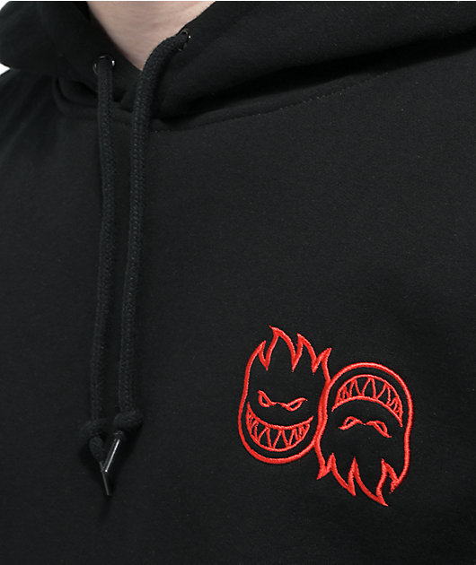 Spitfire Eternal Repeat Sudadera con capucha negra