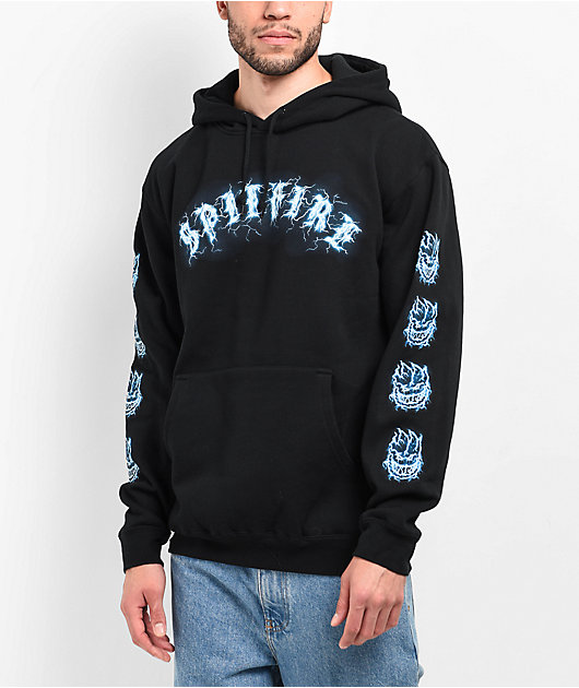 Spitfire Firebolt Black Hoodie | Zumiez