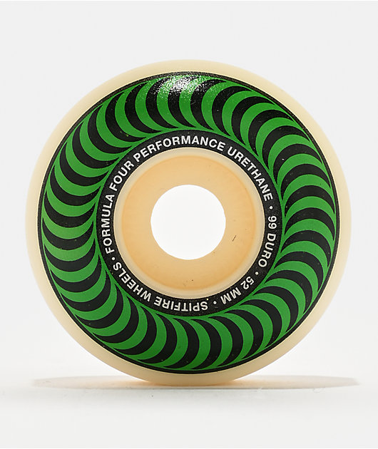 Spitfire Formula Four Camo Classics 99DU Wheels - Blue - 56mm