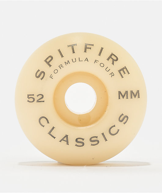 Spitfire Formula Four Classic 52mm 99a White Skateboard Wheels