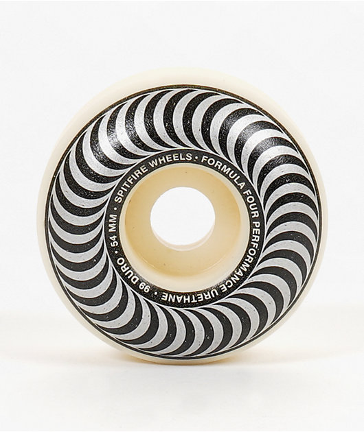 Spitfire Formula Four Classic 54mm 99a White Skateboard Wheels