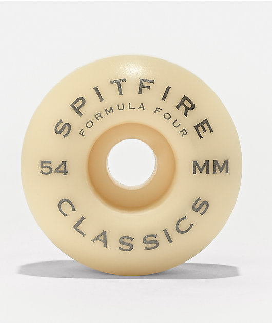 Spitfire Formula Four Classic Black & White 54mm 99a Skateboard Wheels