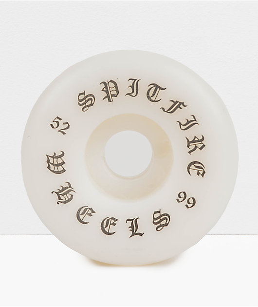 スケートボード spitfire classic 99A 52mw Spitfire Spanky Happy Formula Four Classic 52mm 99a White