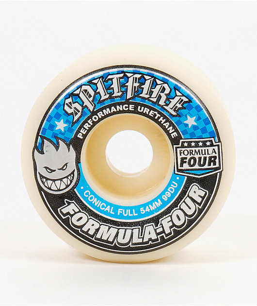 Spitfire Formula Four Conical Full 54mm 97a Natural Skateboard