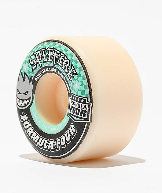Spitfire Formula Four Full Conical 56mm 97a Teal Skateboard