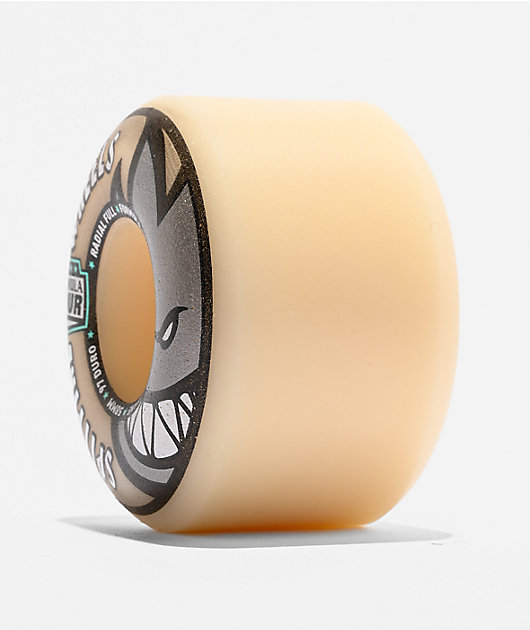 スケートボード Spitfire Formula Four 58mm97a Spitfire Formula Four Radial Natural 58mm 97a Skateboard Wheels