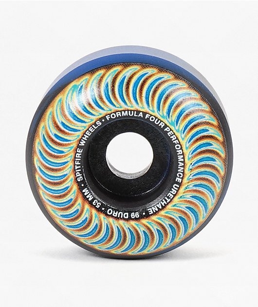 Spitfire Formula Four Radioactive Classic 53mm 99a Skateboard