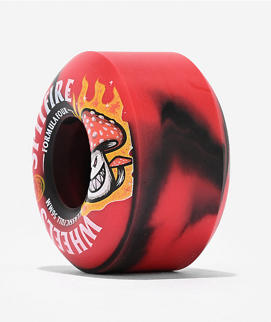 Spitfire Formula Four Shroom Bighead Classic Full 56mm 99a Black