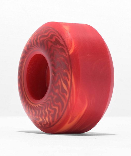 Spitfire Formula Four 56m99A レッドウレタンホイール Spitfire Formula Four Swirled Classic Red & Orange 56mm 99D