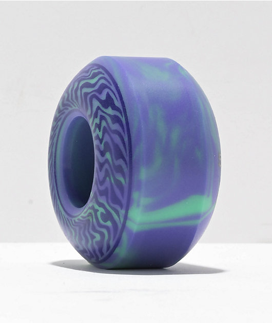 Spitfire Formula Four Swirled Classic Teal & Purple 52mm 99D Skateboard Wheels