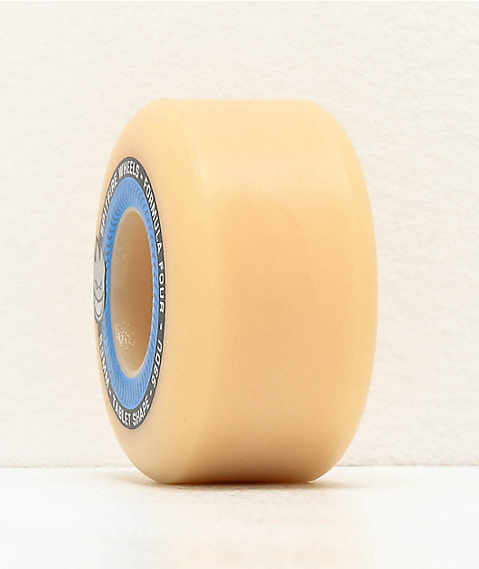 Spitfire Formula Four Tablet 53mm 99a ruedas de skate en azul y natural 