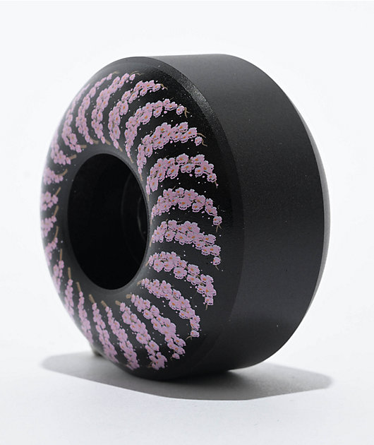 Spitfire Formula Four Yuto Cherry Blossom Black & Pink 56mm 99a Skateboard Wheels