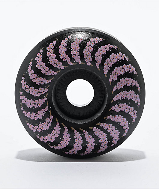 初心者Spitfire YUTO HORIGOME ウィール Spitfire Formula Four Yuto Cherry Blossom Black & Pink 56mm 99a