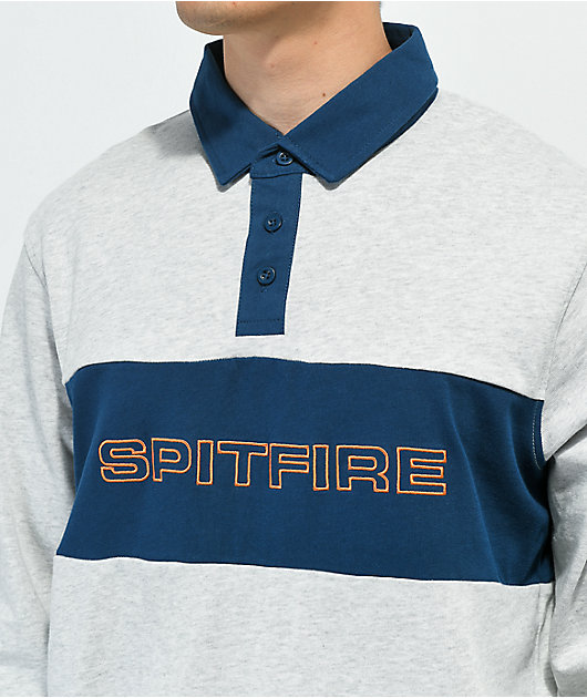 Spitfire Geary Grey Rugby Shirt