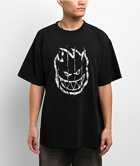 Spitfire Gutter Black T-Shirt