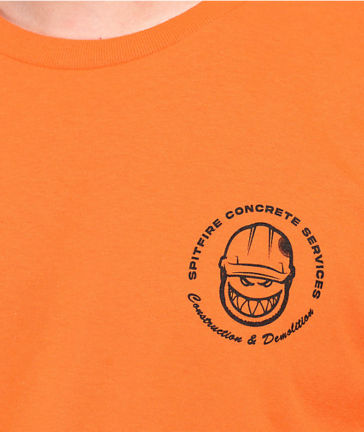 Spitfire Hardhead Orange T-Shirt