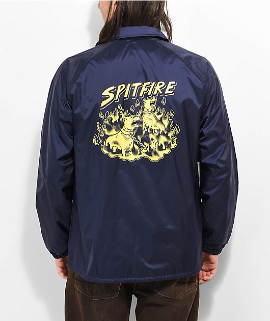 Spitfire Hell Hounds Navy Coaches Jacket | Zumiez