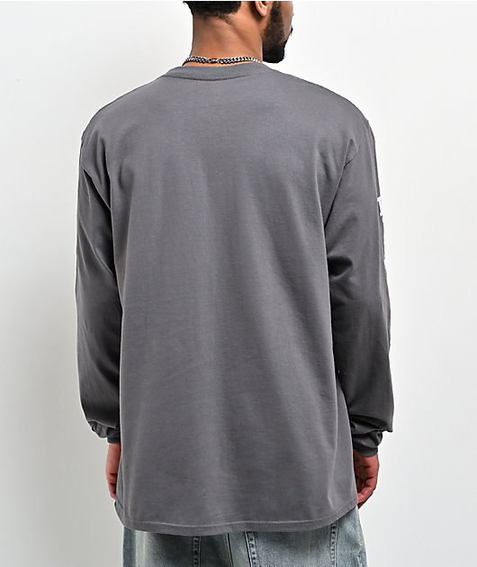 Spitfire Inferno Grey Long Sleeve T-Shirt