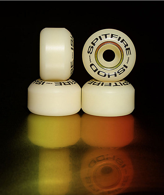 Spitfire Ishod Lock-In Formula Four 54mm 93a White Skateboard Wheels